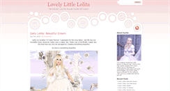 Desktop Screenshot of lovelylittlelolita.com